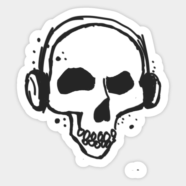 Skull and headphones store